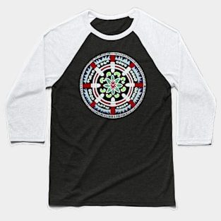 Mandala Baseball T-Shirt